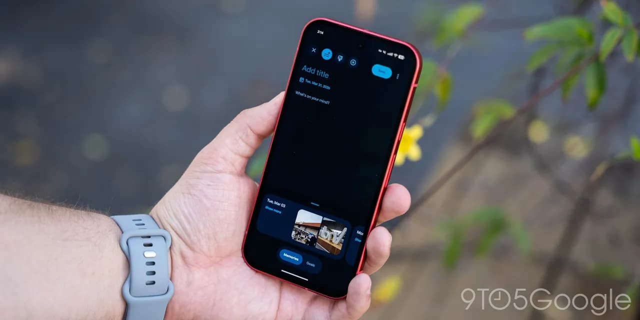 آپدیت جدید Pixel Journal؛ نوشتن راحت‌تر، هوشمندتر و امن‌تر