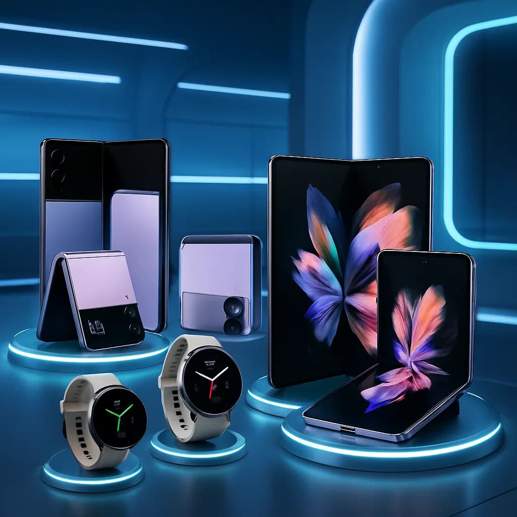 رویداد Galaxy Unpacked سامسونگ: تلفن‌های هوشمند جدید در راهند