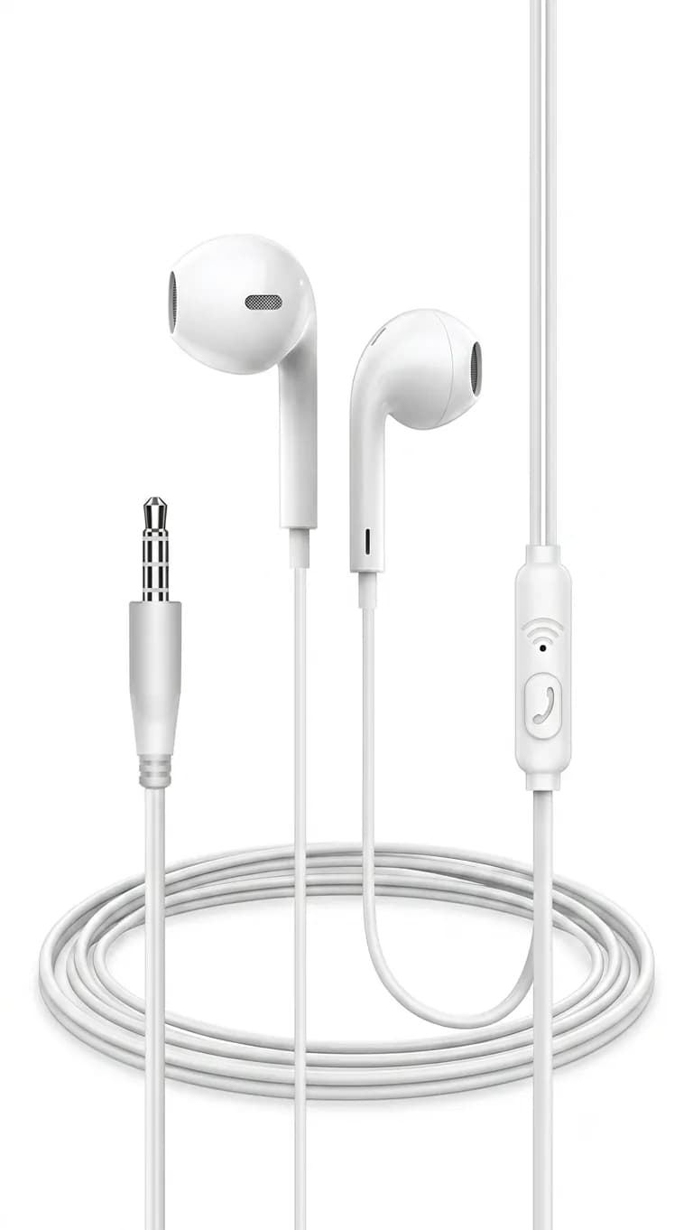 هندزفری سیمی CALUS مدل EarPods 1 | هدفون استریو با میکروفون و جک ۳.۵ میلی‌متری