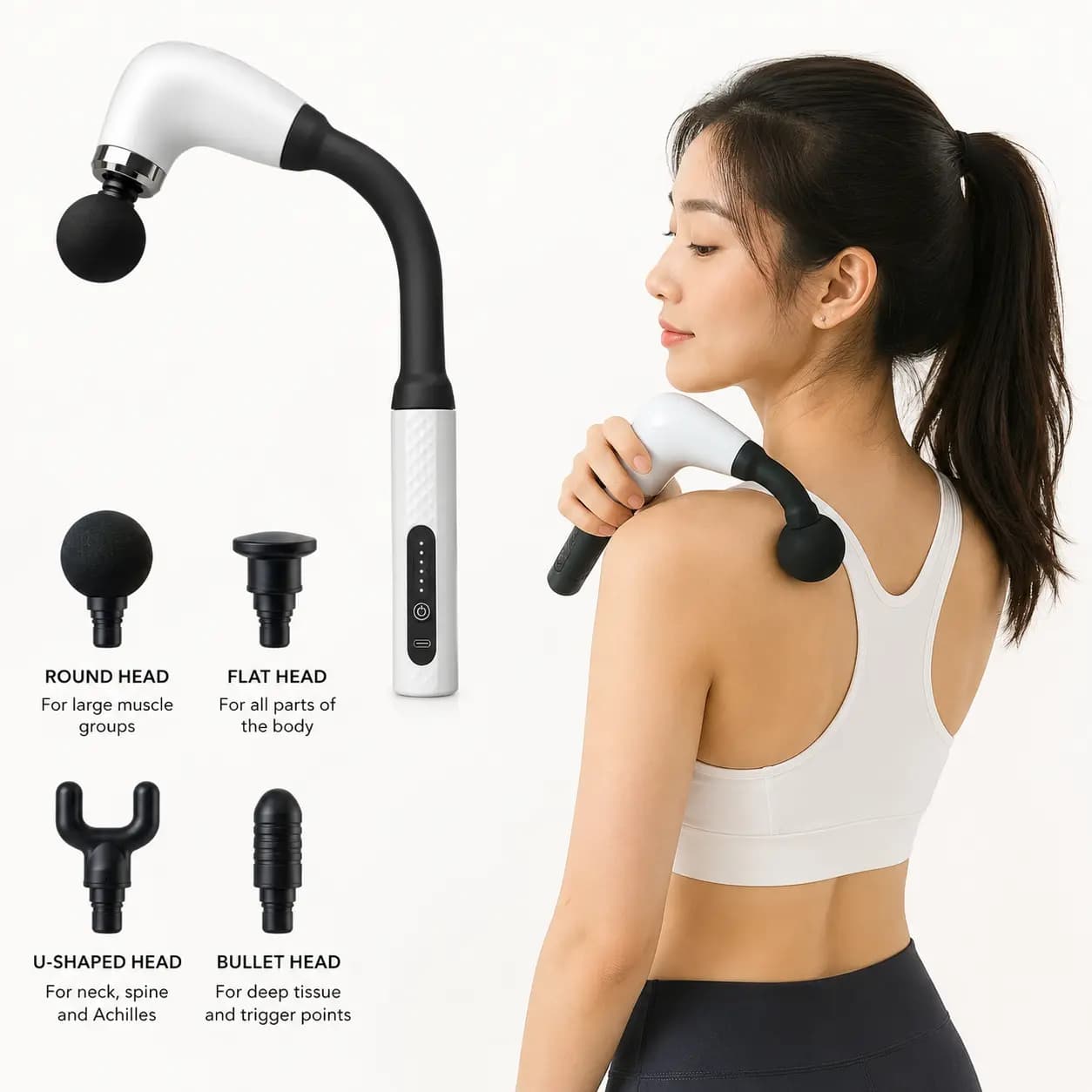 ماساژور تفنگی شارژی FASCIAL GUN | ماساژور عضلات