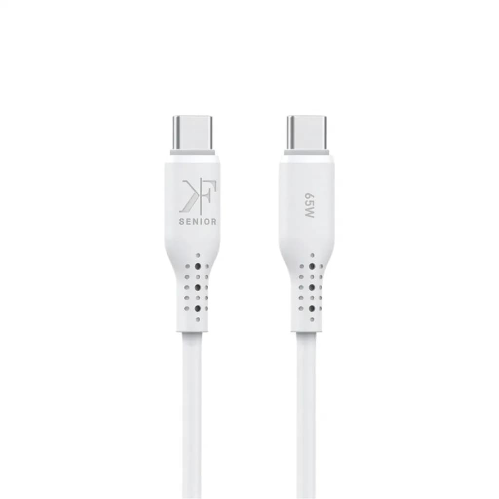کابل شارژ Type-C به Type-C مکسول مدل S17-C.C | شارژ سریع PD تا ۶۵ وات و انتقال داده
