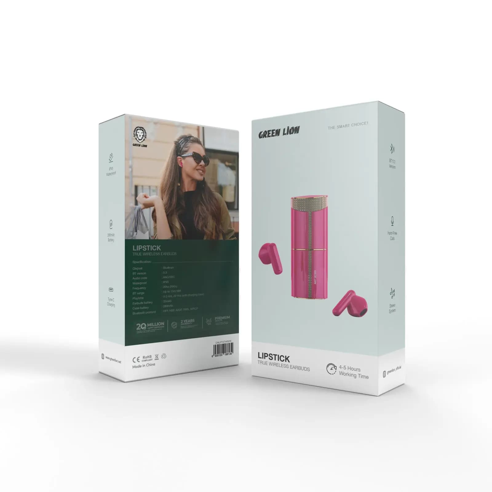 ایرپاد لیپستیکی گرین لاین Green Lion Lipstick — نمای ۵