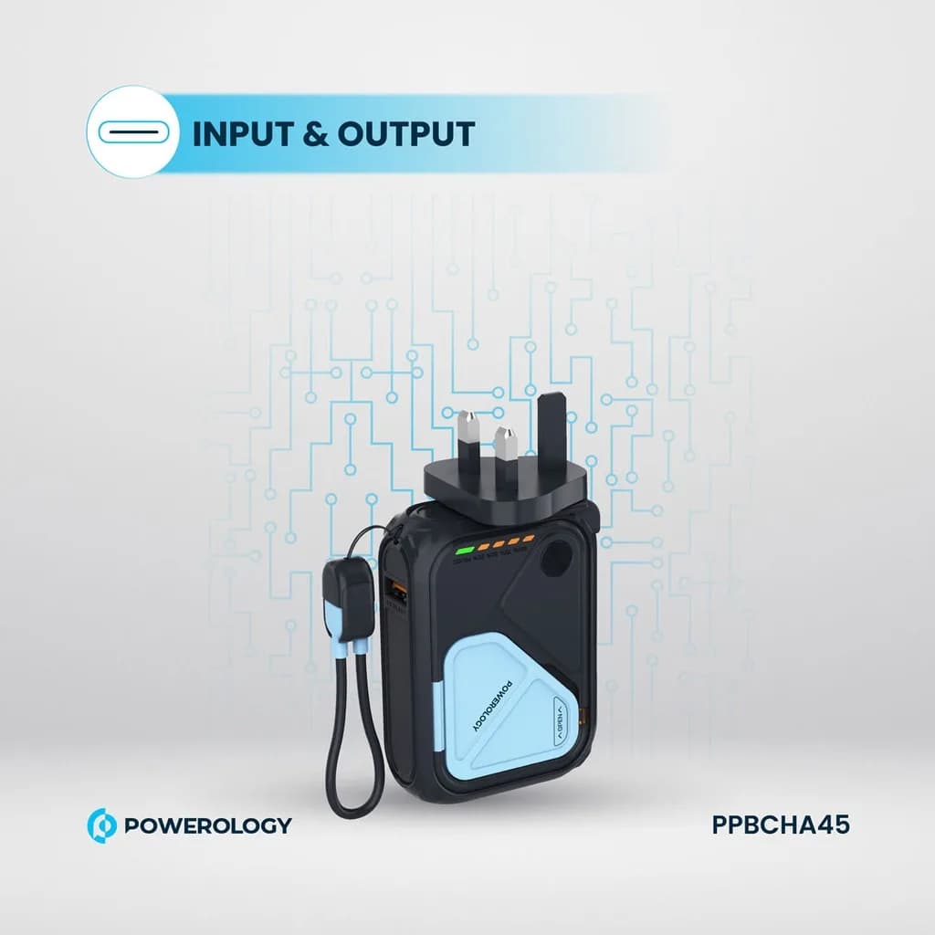 شارژ بی‌سیم مگ‌سیف پاوربانک Powerology PPBCHA45