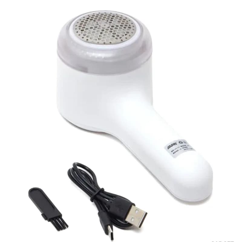 پرزگیر شارژی لباس MDHL مدل MD-370 | ۳ تیغه استیل با ۷۰۰۰ دور در دقیقه