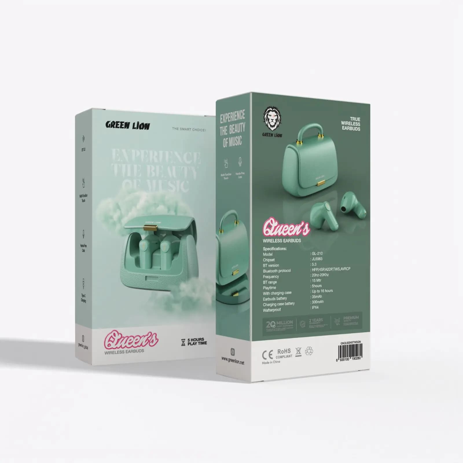 ایرپاد گرین لاین Queen  | طراحی کیف دستی فانتزی — نمای ۱۰