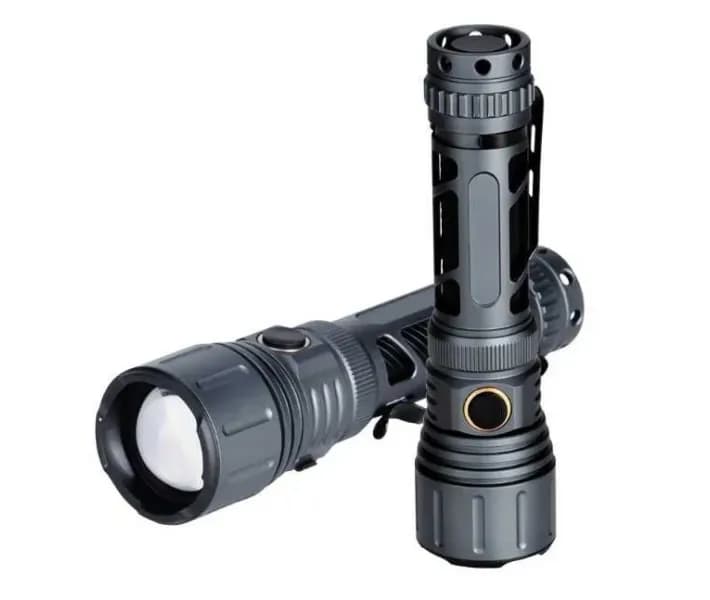 چراغ قوه شارژی LED یمائو مدل YM-A70 | ۱۵۰۰ لومن با باتری 21700 و شارژ USB