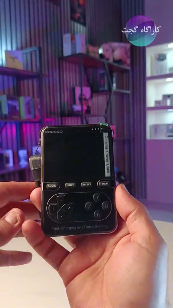 معرفی پاوربانک مگ‌سیف و کنسول بازی Porodo ARCADEVOLT ۱۰۰۰۰mAh