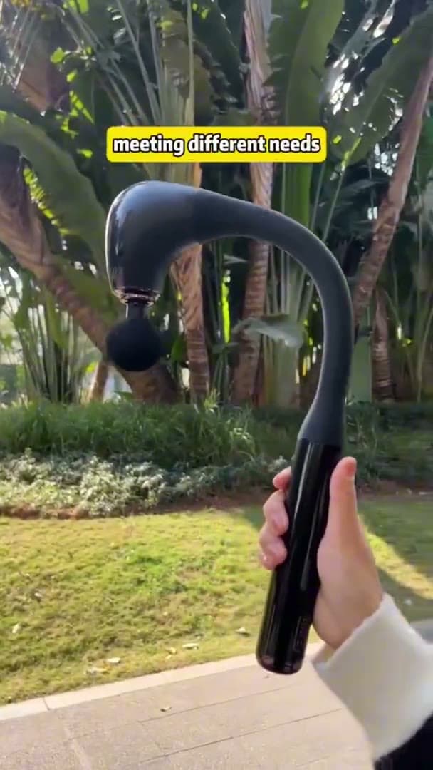معرفی ماساژور تفنگی شارژی FASCIAL GUN | ماساژور عضلات ۶ سرعت