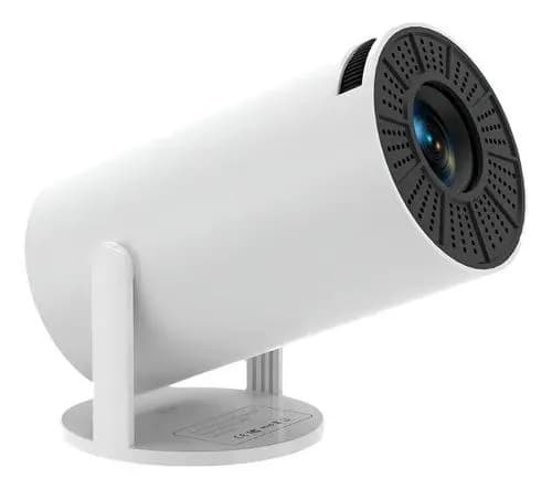 ویدئو پروژکتور مینی LED قابل‌حمل مدل HY300 | تصویر 16:9 با فوکوس دستی و بلندگوی داخلی