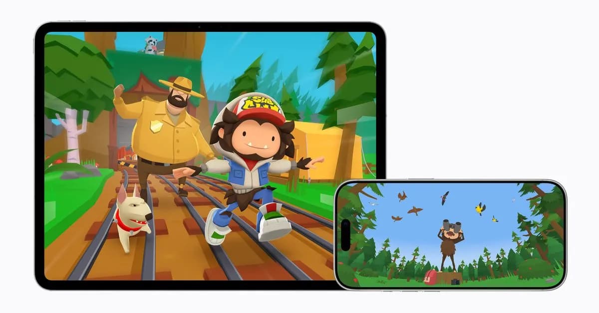 کراساوور مخفیانه اپل آرکید: ساسکوچ شیطون میره Subway Surfers+