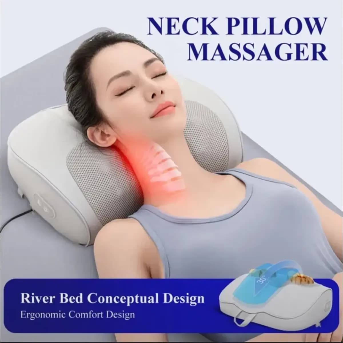 ماساژ شیاتسو گردن و شانه با دستگاه MD-9826