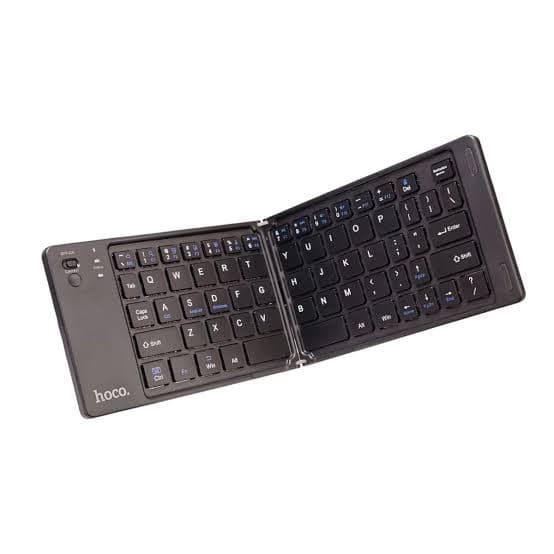 کیبورد بلوتوثی تاشو AOAS مدل A-1007 | کیبورد بیسیم قابل حمل موبایل و تبلت