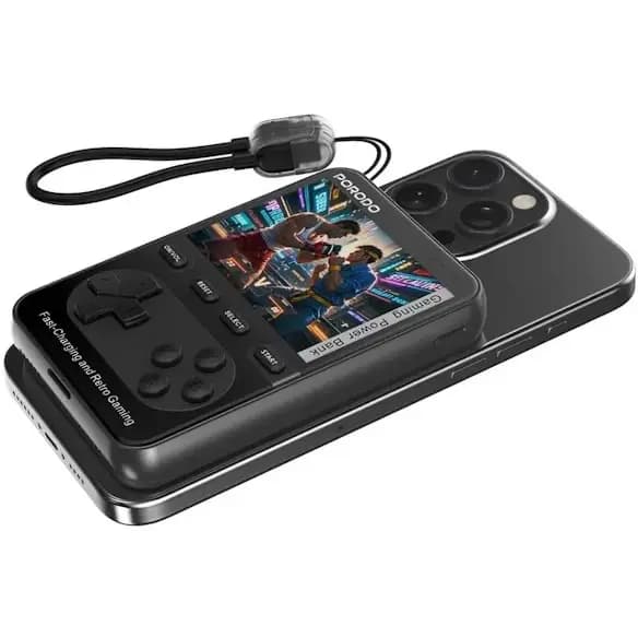 پاوربانک مگسیف و کنسول بازی Porodo 10K mAh | پاوربانک گیمینگ 20W پرودو — نمای ۲